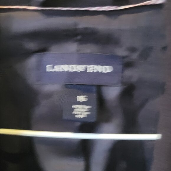 Lands End Wool Blend Peacoat - Picture 12 of 16